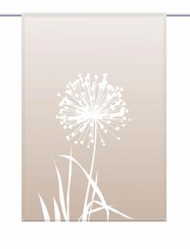 Scheibenhänger Allium 24 – Cappuccino – rechteckig